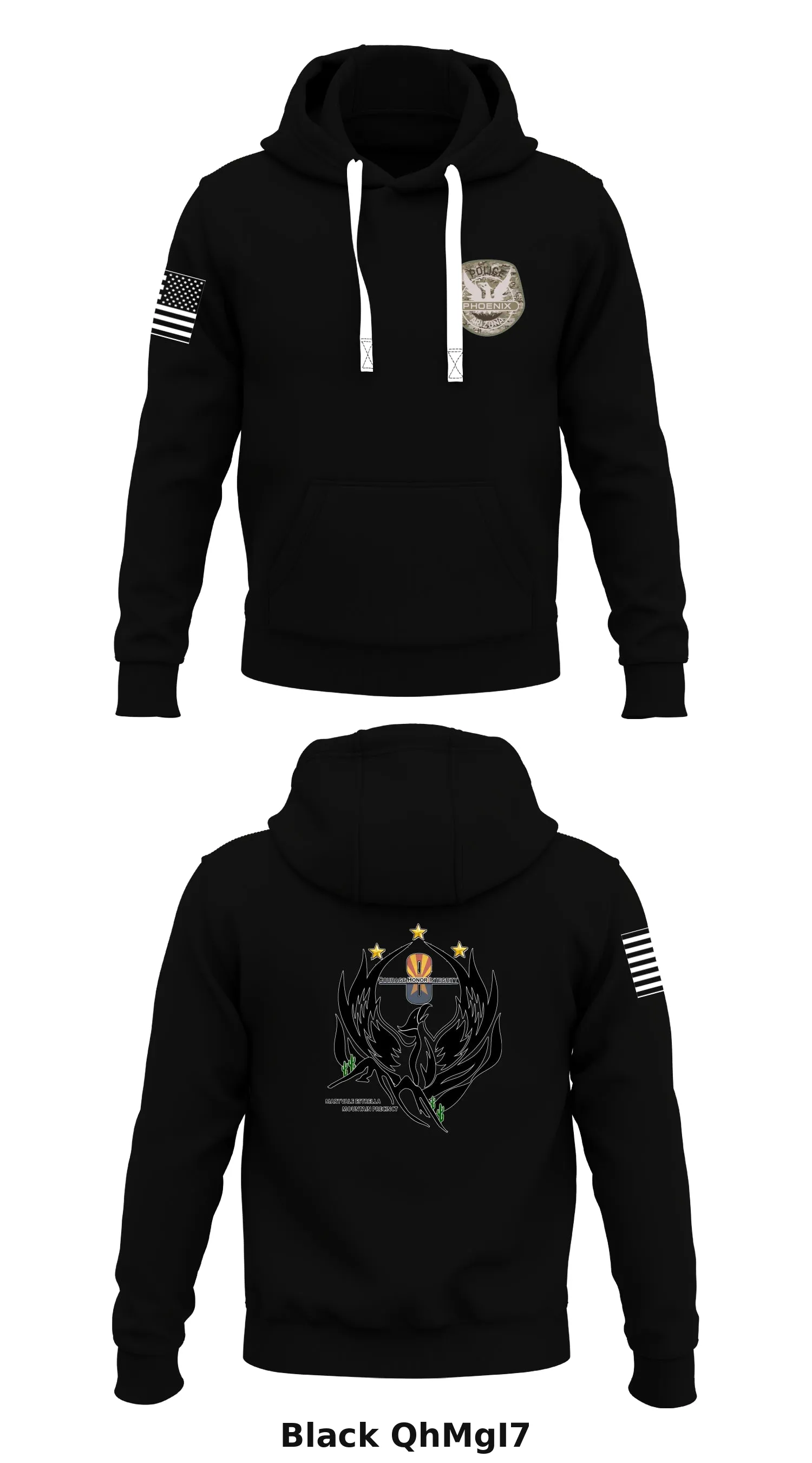 Maryvale Precinct Store 1  Core Men's Hooded Performance Sweatshirt - QhMgI7