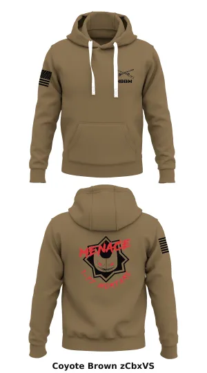 Menace mortar platoon 1-77 AR Store 1  Core Men's Hooded Performance Sweatshirt - zCbxVS