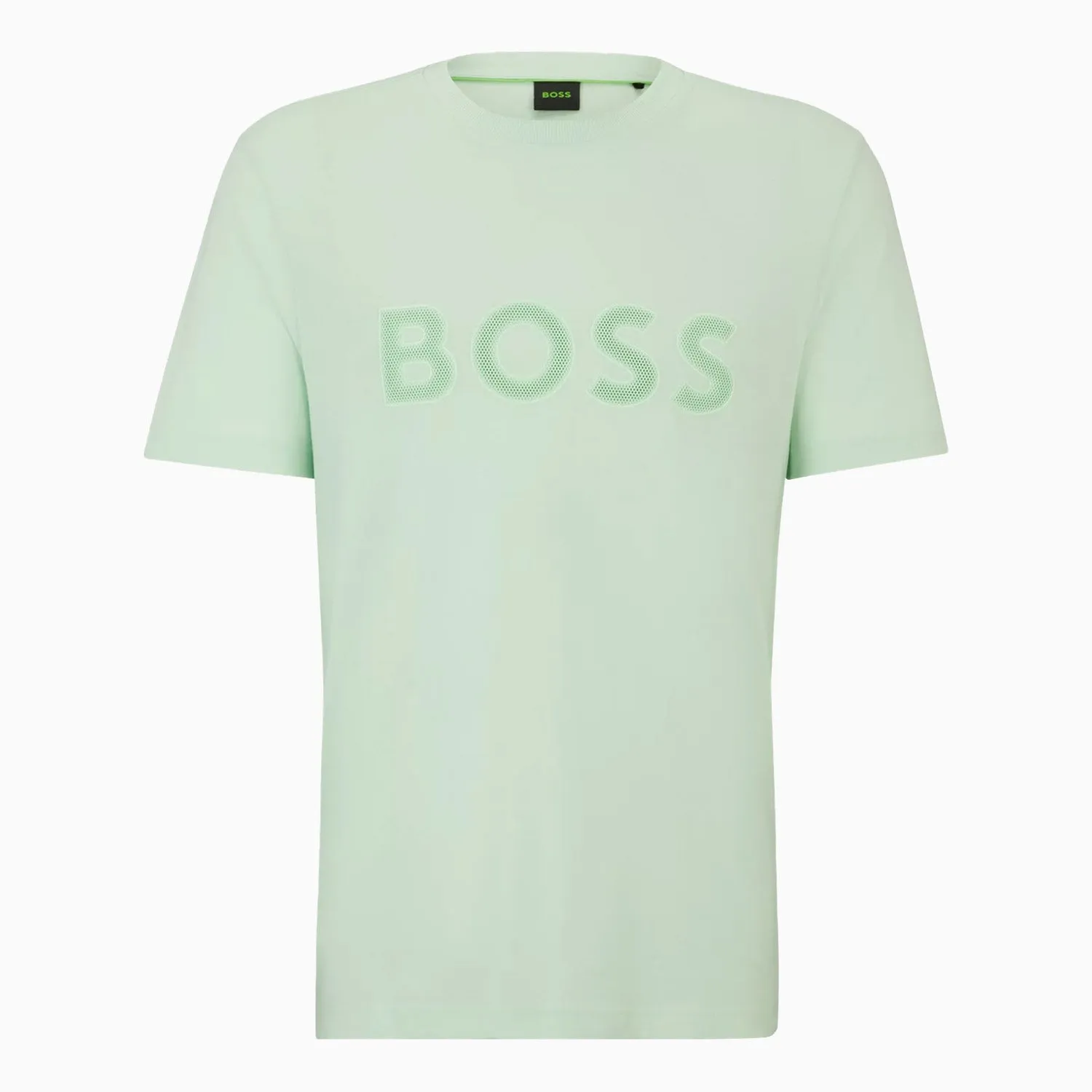 Men's Cotton Jersey Regular Fit T-Shirt With Mesh Logo