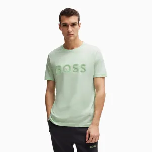 Men's Cotton Jersey Regular Fit T-Shirt With Mesh Logo