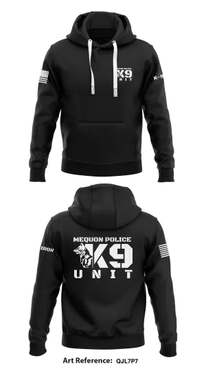 Mequon PD K-9 Store 1  Core Men's Hooded Performance Sweatshirt - qjL7p7