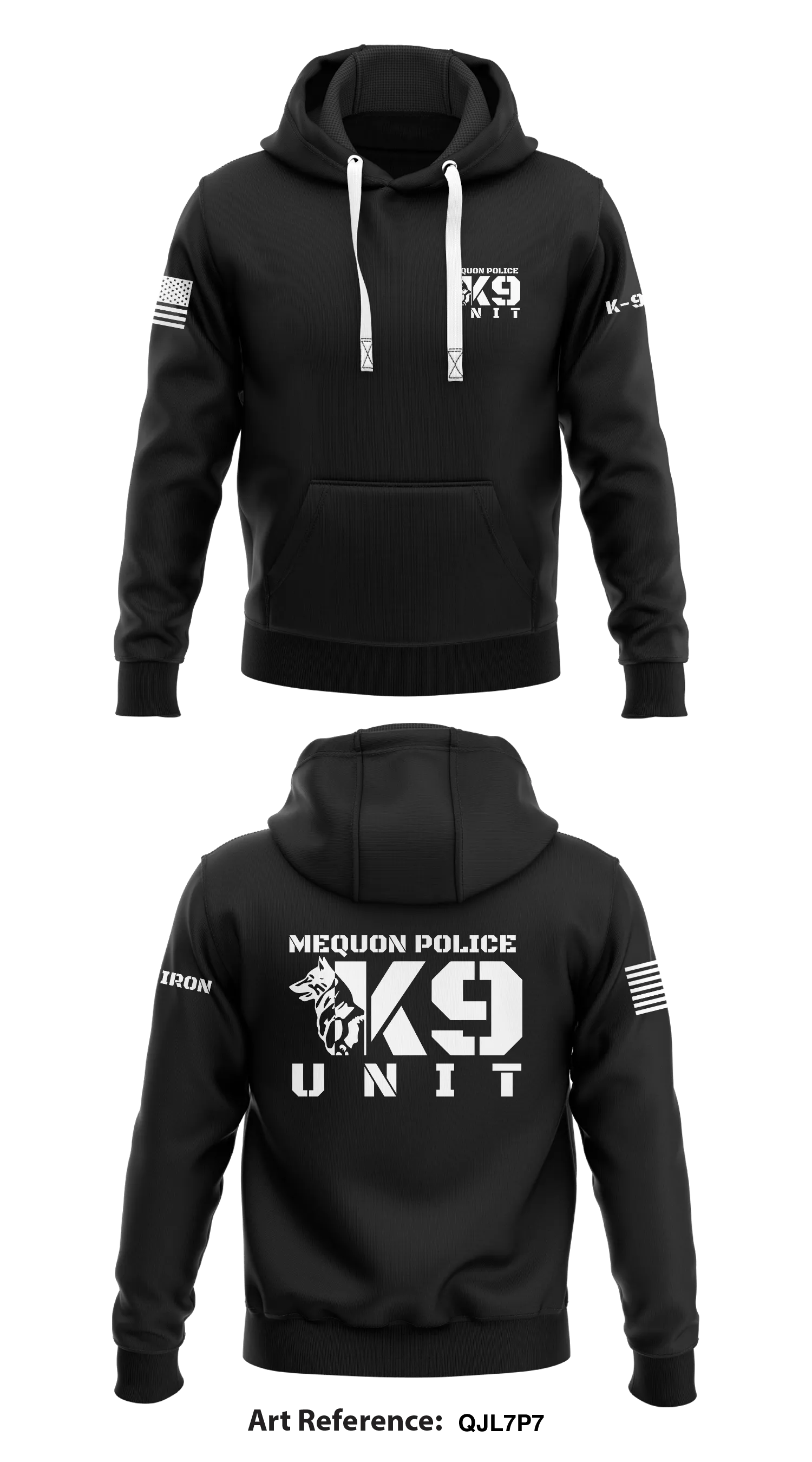 Mequon PD K-9 Store 1  Core Men's Hooded Performance Sweatshirt - qjL7p7