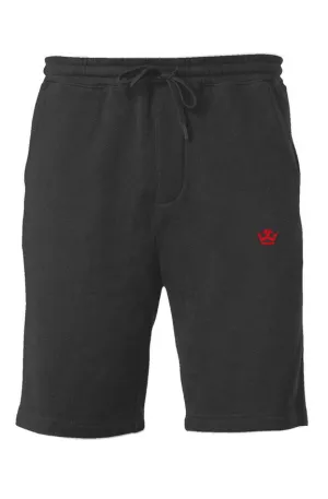 Midweight Fleece Shorts- Black (r)