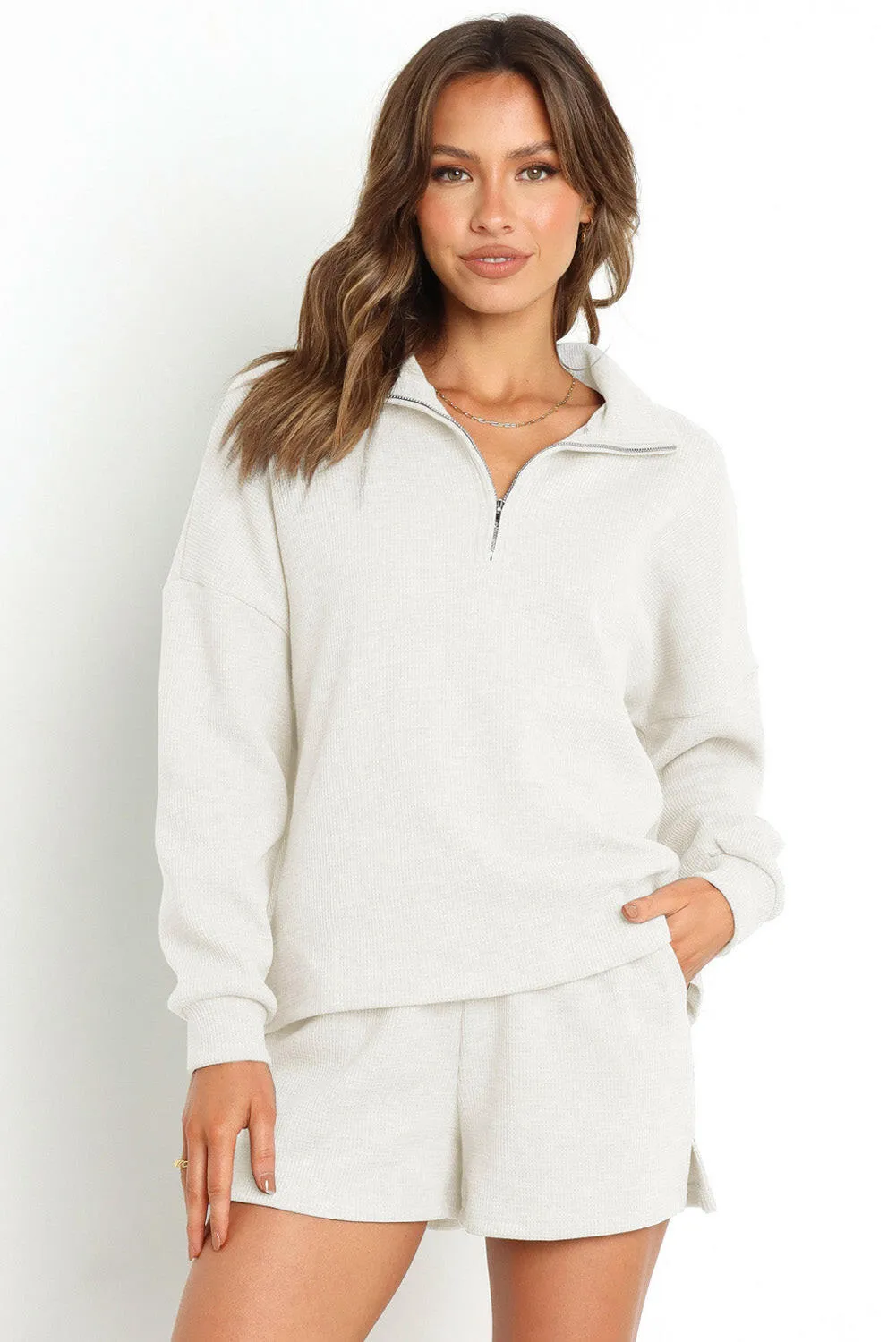 Mission Zip-Up Top and Shorts Set