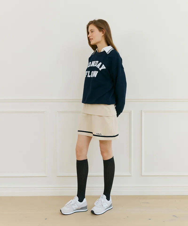 Monday Flow Layer Skirt - Ivory