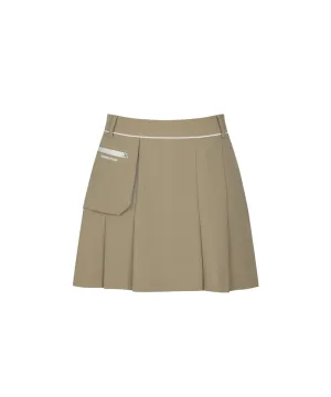 Monday Flow Light Comfy Skirt - Beige