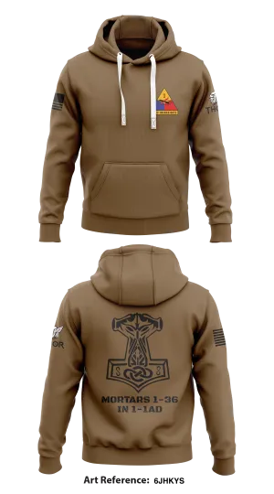 Mortars 1-36 IN 1-1AD   Core Men's Hooded Performance Sweatshirt - 6JHkYs