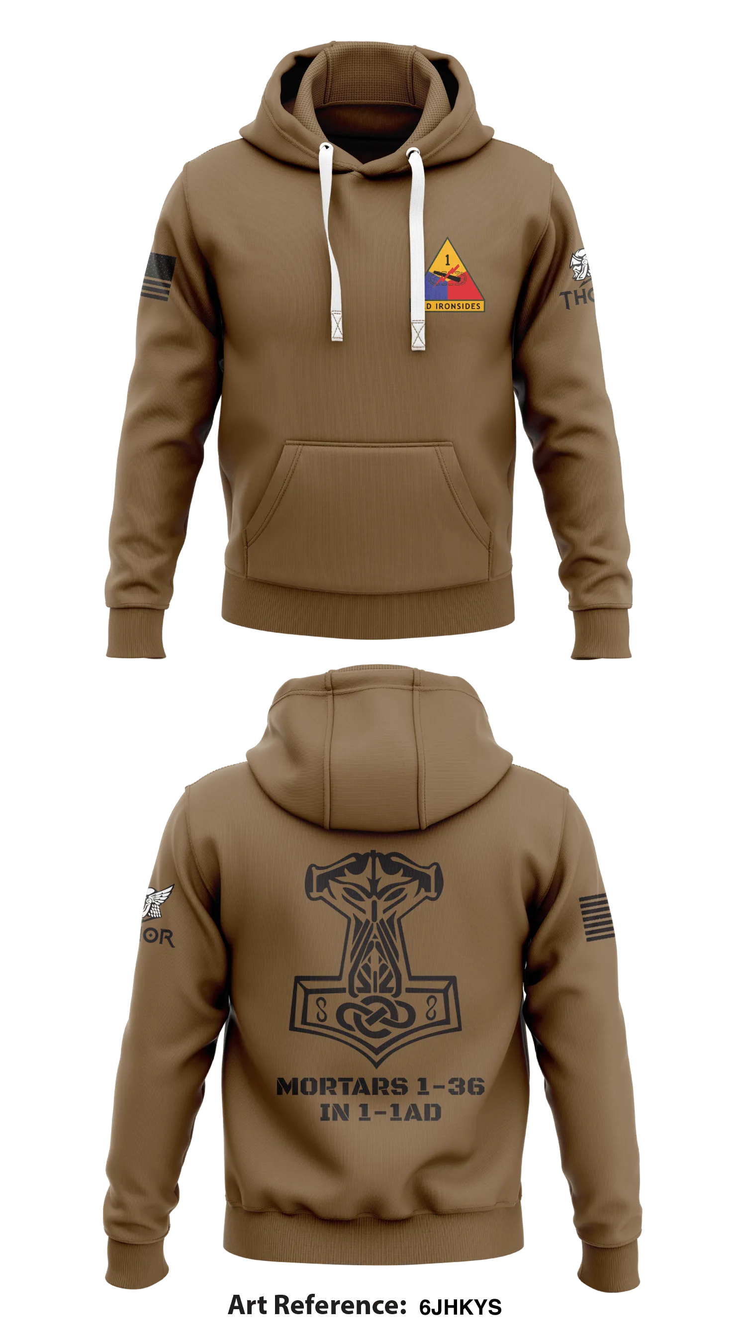 Mortars 1-36 IN 1-1AD   Core Men's Hooded Performance Sweatshirt - 6JHkYs