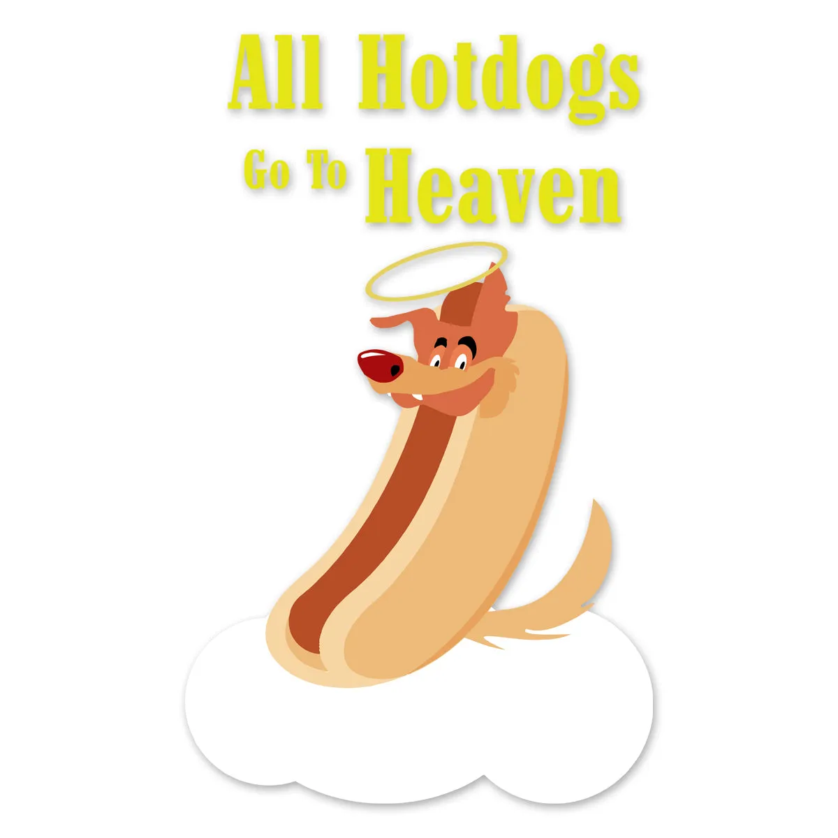 Movie The Food™ "All Hotdogs Go To Heaven" Hoodie