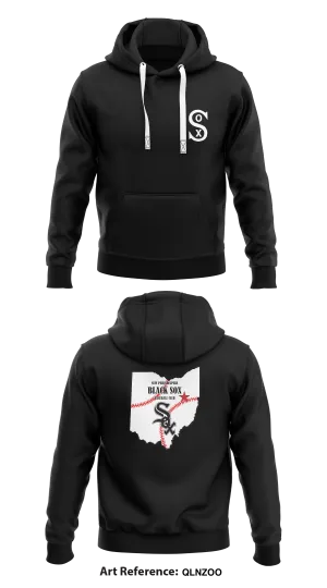 New Philadelphia Black Sox Store 1  Core Men's Hooded Performance Sweatshirt - qLnZOO
