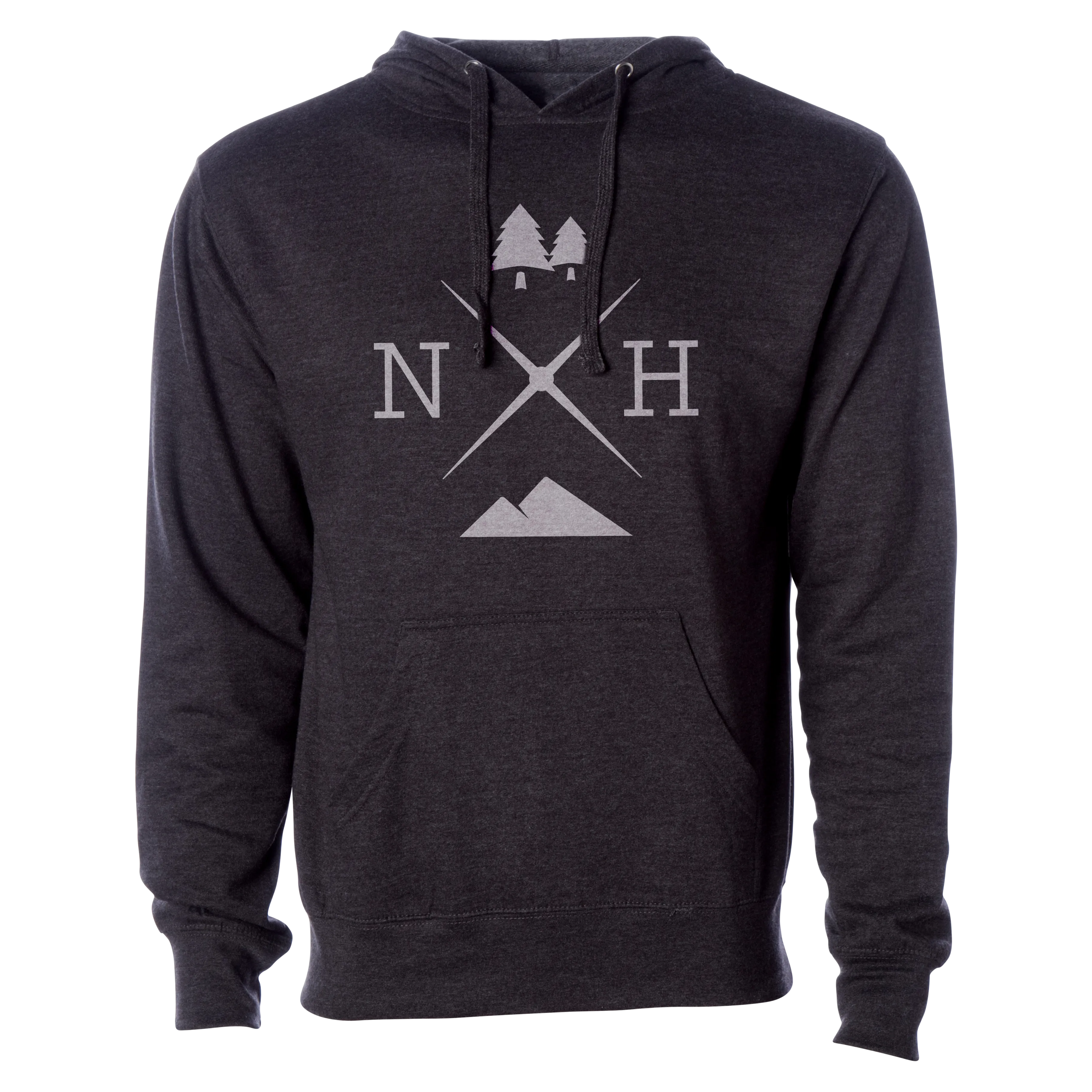 NH Adventure Hoodie | Dark Grey Heather