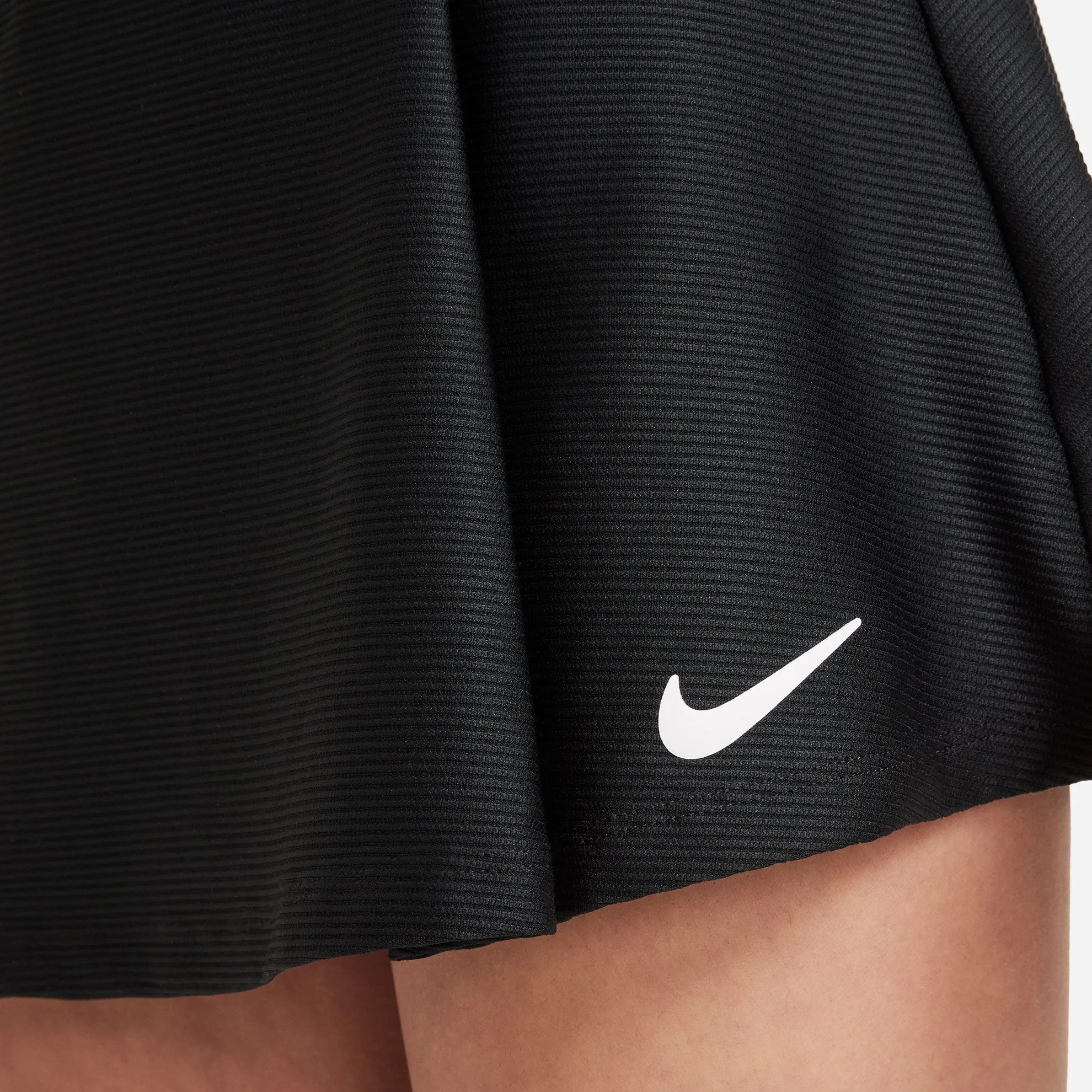 Nike Girls' Dri-FIT Victory Flouncy Skirt (Black/White)