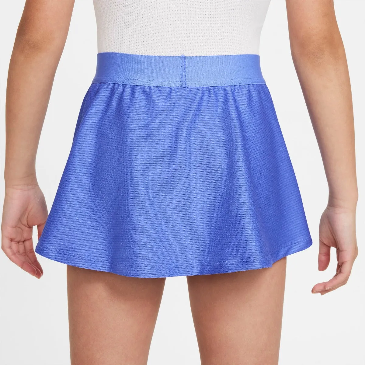 Nike Girls' Dri-FIT Victory Flouncy Skirt (Sapphire/White)