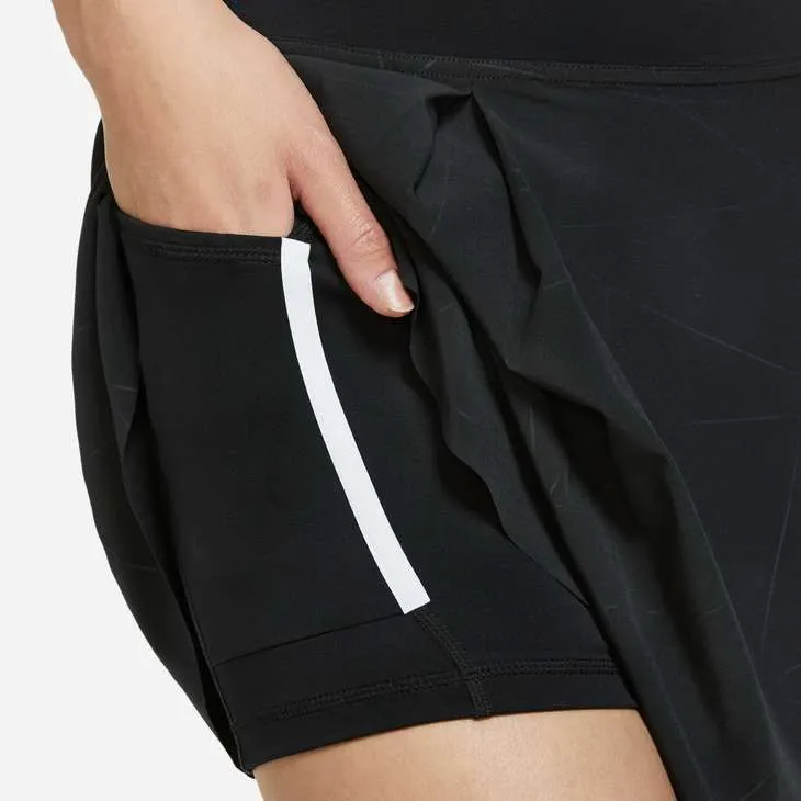 Nike Women's Club Skirt Dri-Fit Regular Tennis (Black)