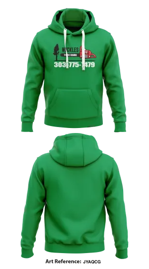 Nuckles Tree Care  Core Men's Hooded Performance Sweatshirt - JYAqcG
