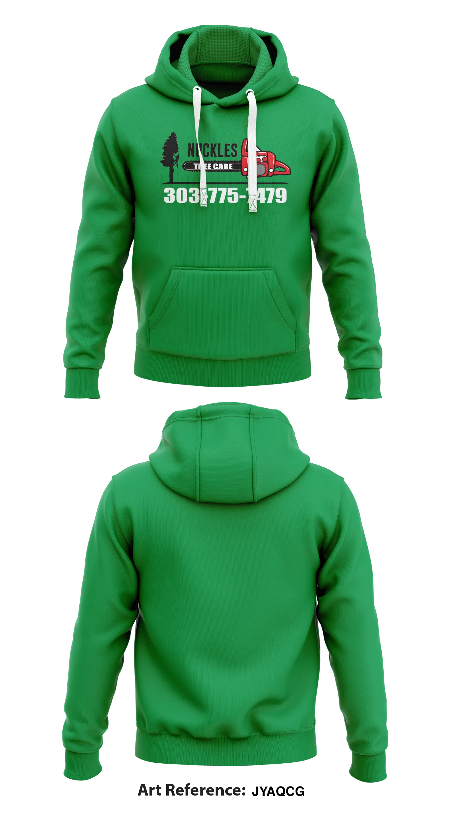 Nuckles Tree Care  Core Men's Hooded Performance Sweatshirt - JYAqcG