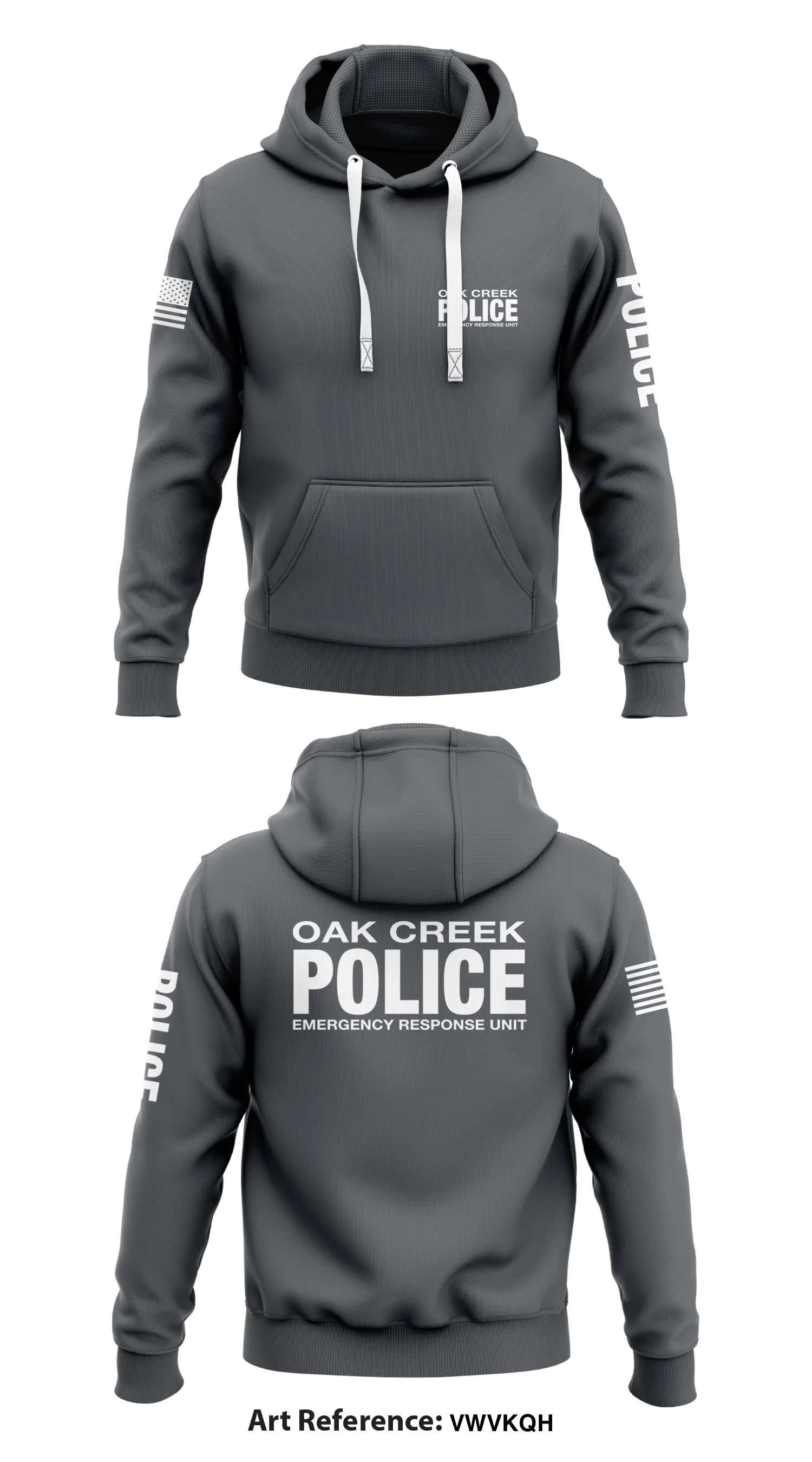 Oak Creek Emergency Response Unit  Store 1  Core Men's Hooded Performance Sweatshirt - VWVkQh