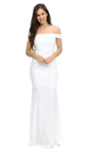 Off-The-Shoulder Mermaid Dress