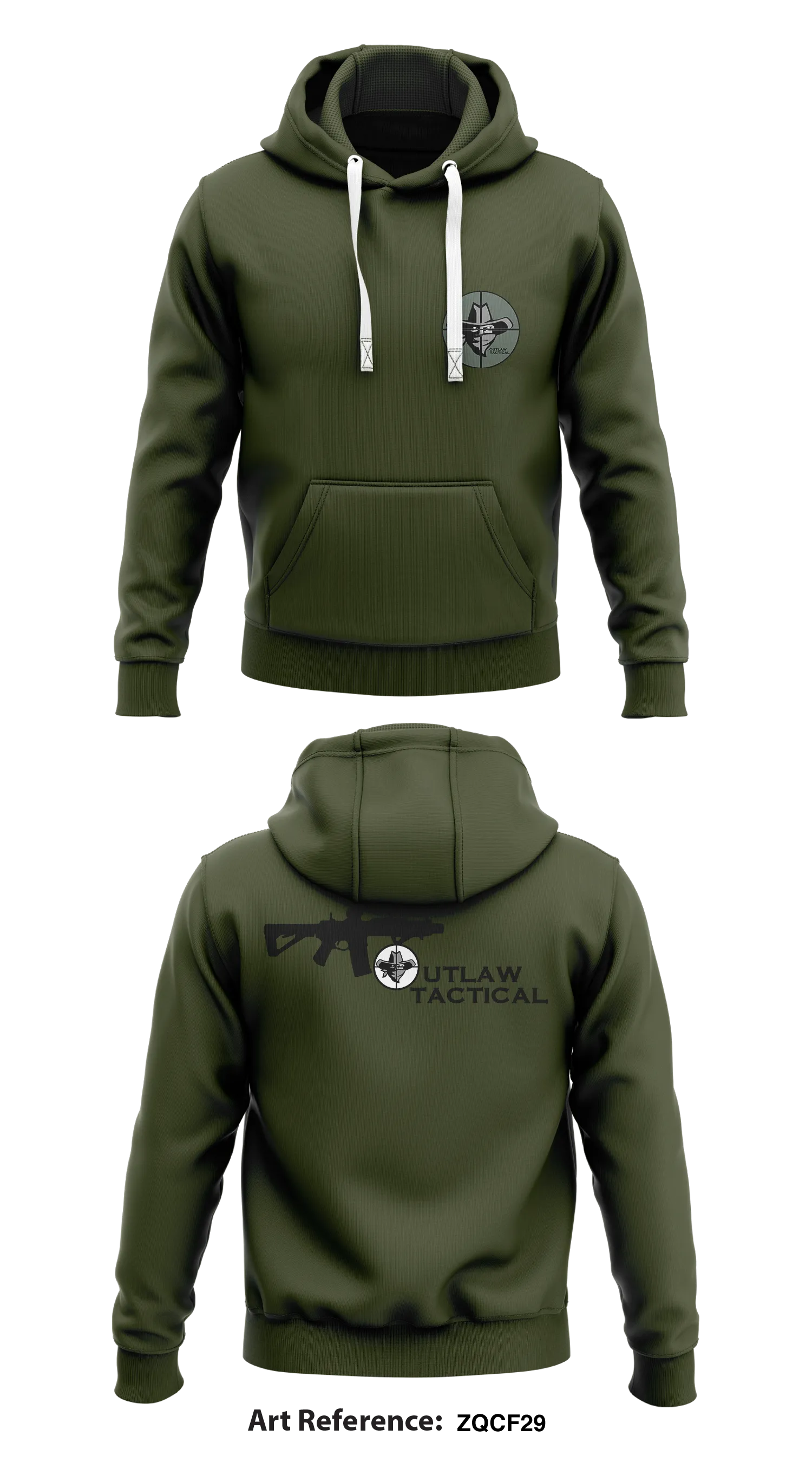 Outlaw Tactical Store 1  Core Men's Hooded Performance Sweatshirt - zQCf29