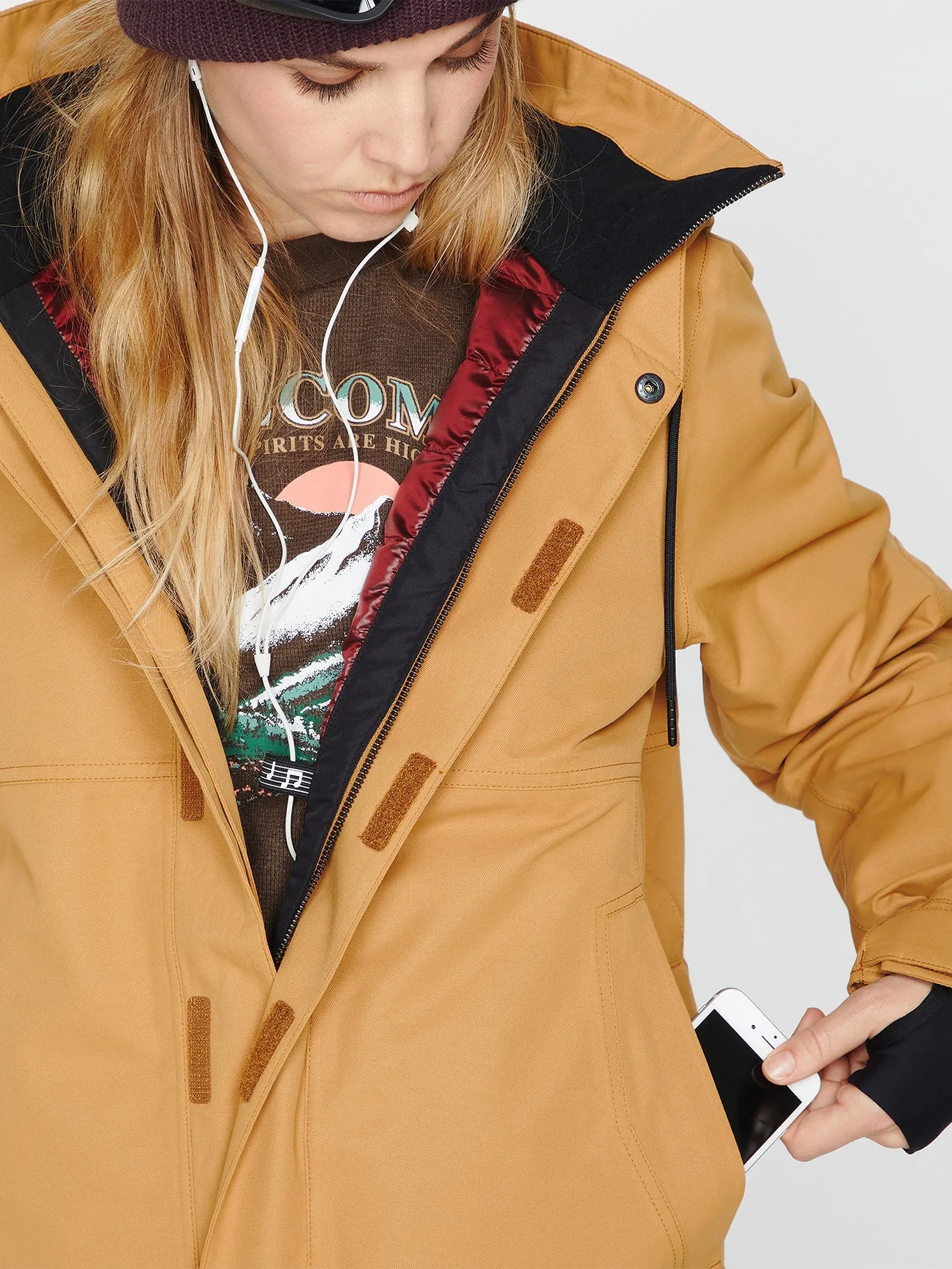 Parka Paxson 2L Tds Infrared - Caramel