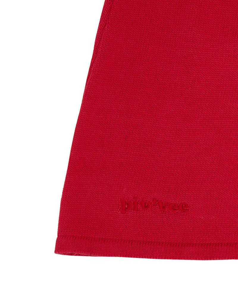PIV'VEE Knit Mini A Skirt