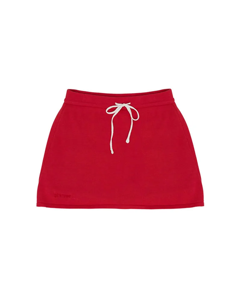 PIV'VEE Knit Mini A Skirt