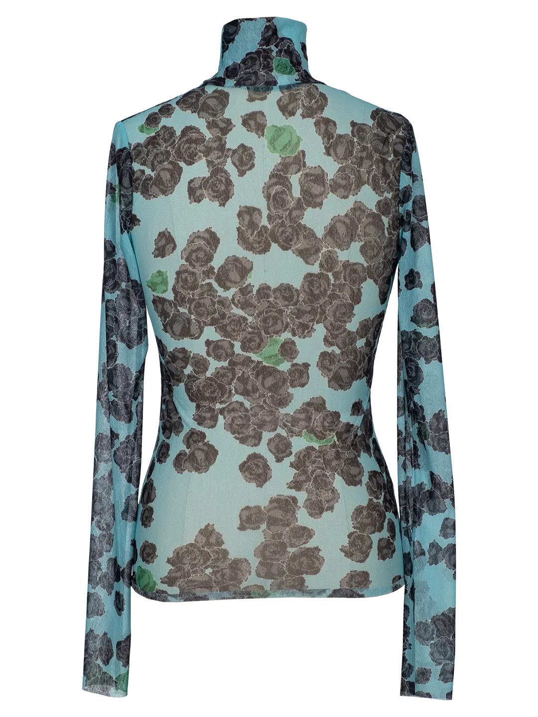 Pixel Roses Gauzy Top