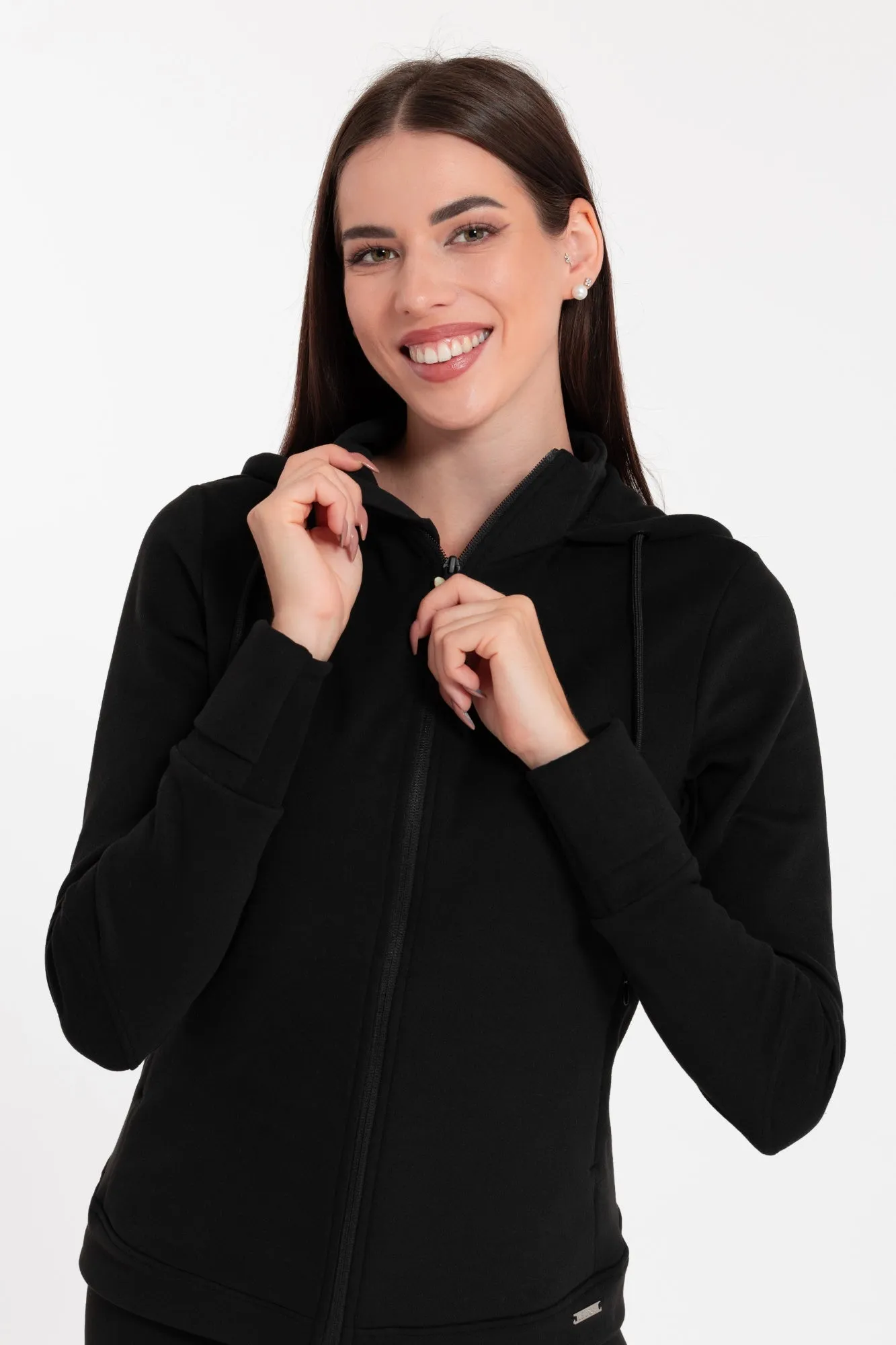 Polarosi mikina na zip Louise