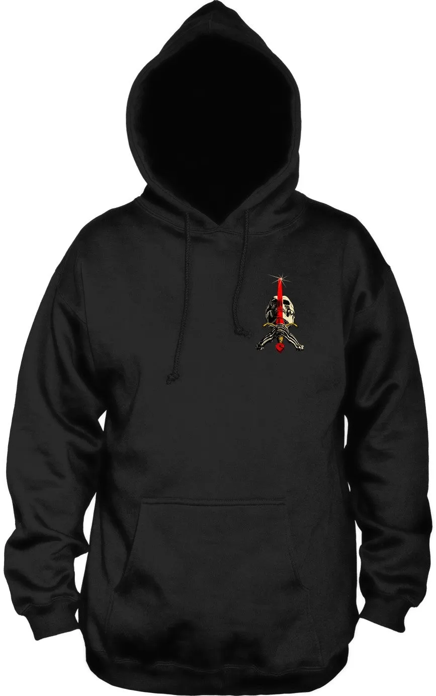 Powell Peralta - Skull & Sword Mens Hoodie Black