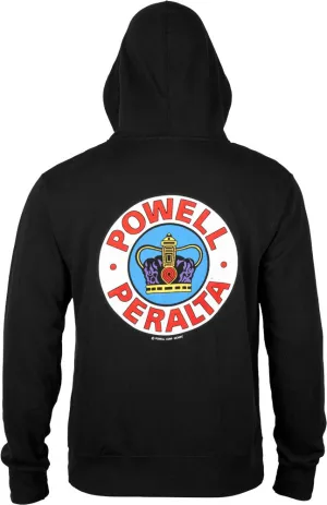 Powell Peralta - Supreme Mens Zip Hoodie Black