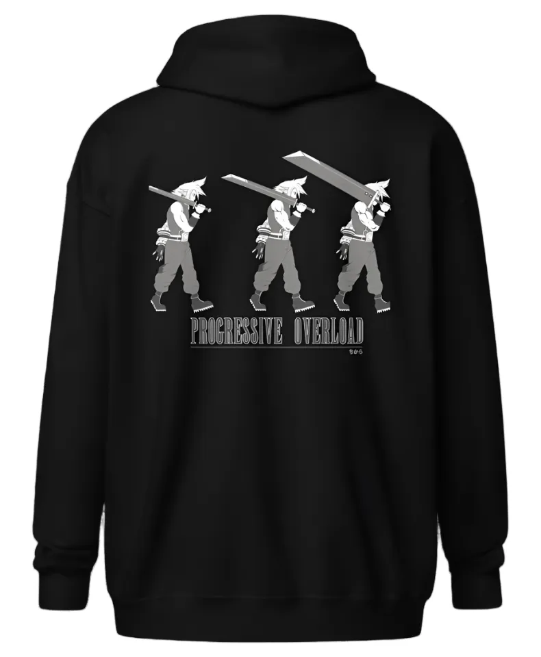 "Progressive Overload" Zip Hoodie