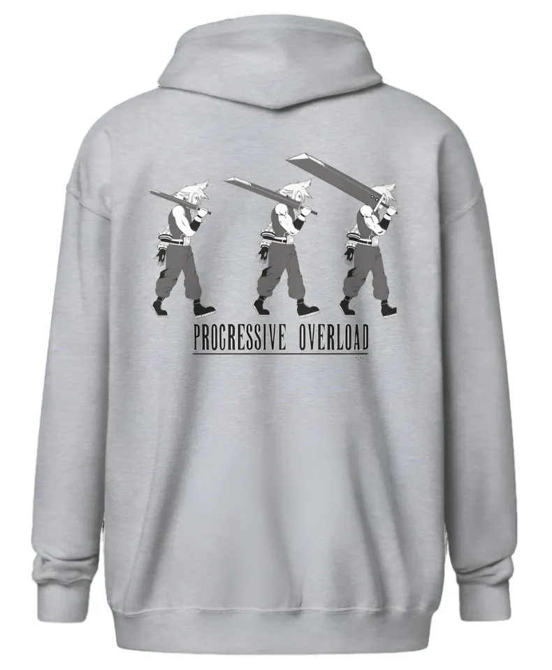 "Progressive Overload" Zip Hoodie