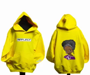 REFLECT Hoodie Girls [YELLOW]
