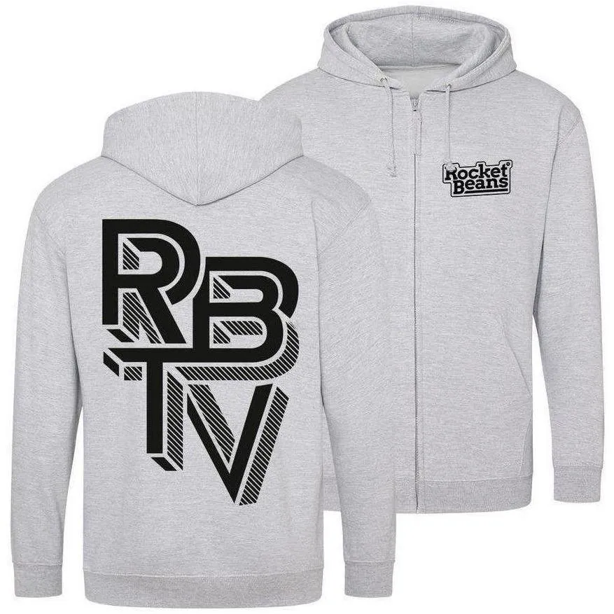 Rocket Beans TV - Escher Schwarz - Zipper
