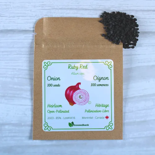 Ruby Red Onion Seeds