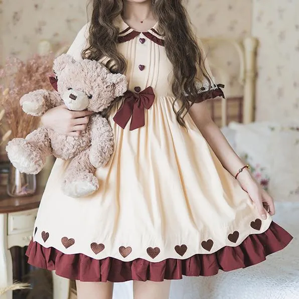 Ruffle Heart Lolita Dress SD00823