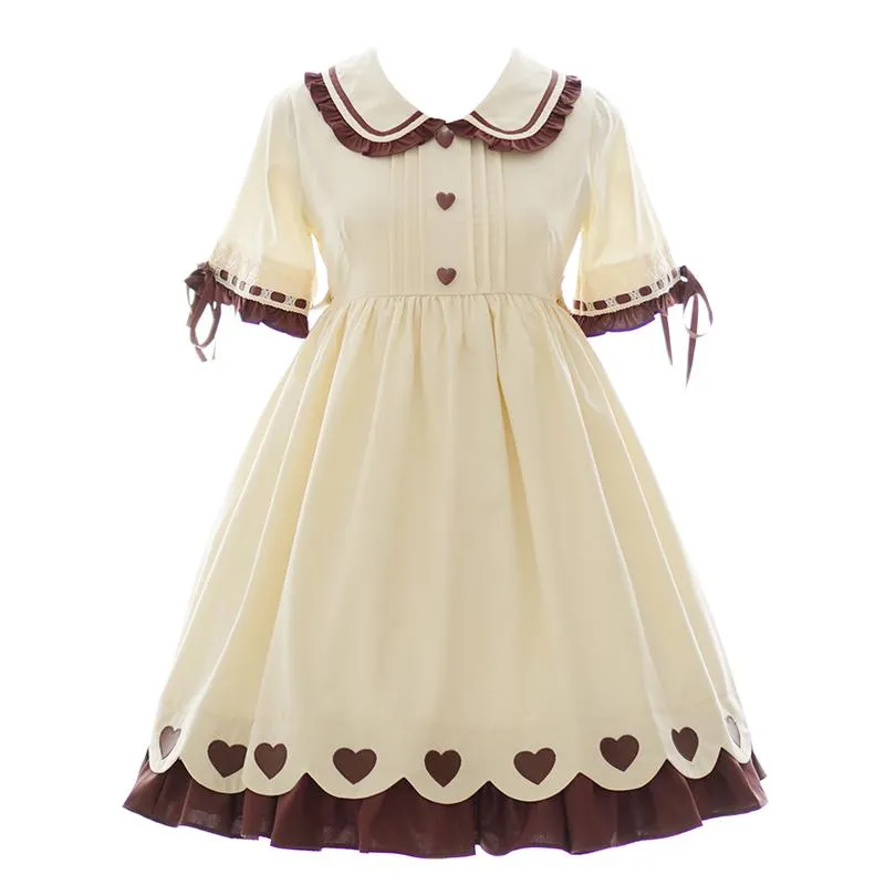 Ruffle Heart Lolita Dress SD00823