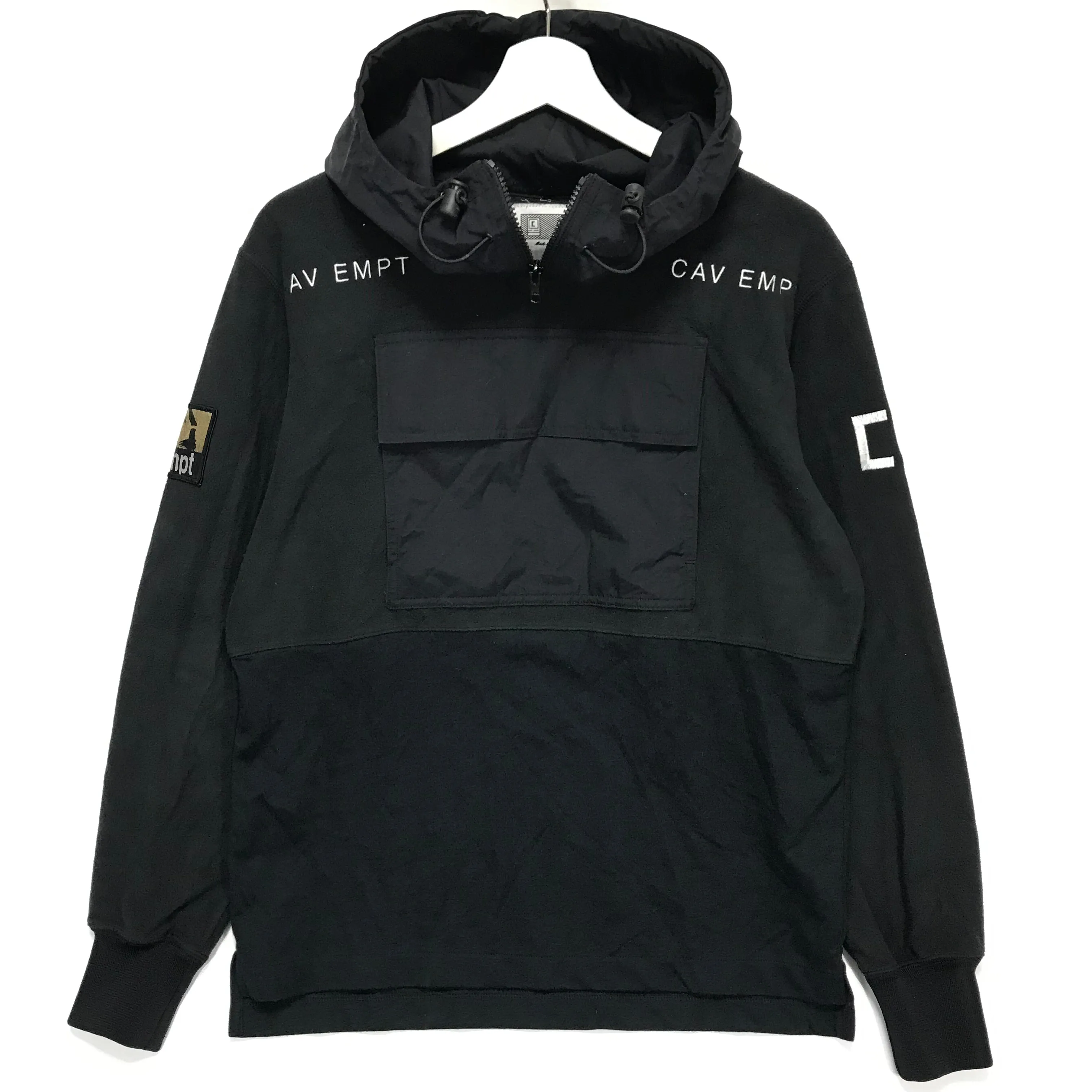 [S] Cav Empt C.E Fleece Pullover Black