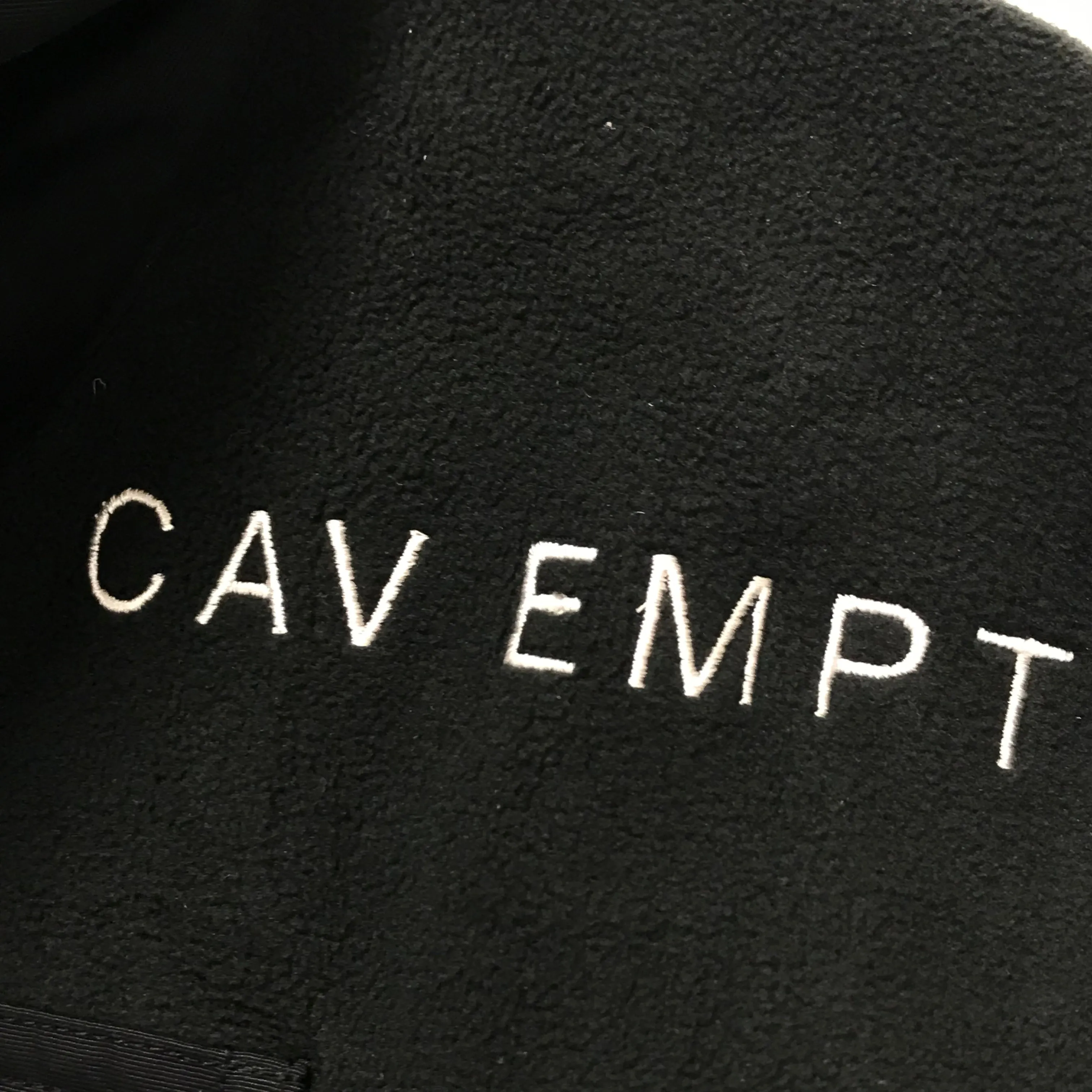 [S] Cav Empt C.E Fleece Pullover Black