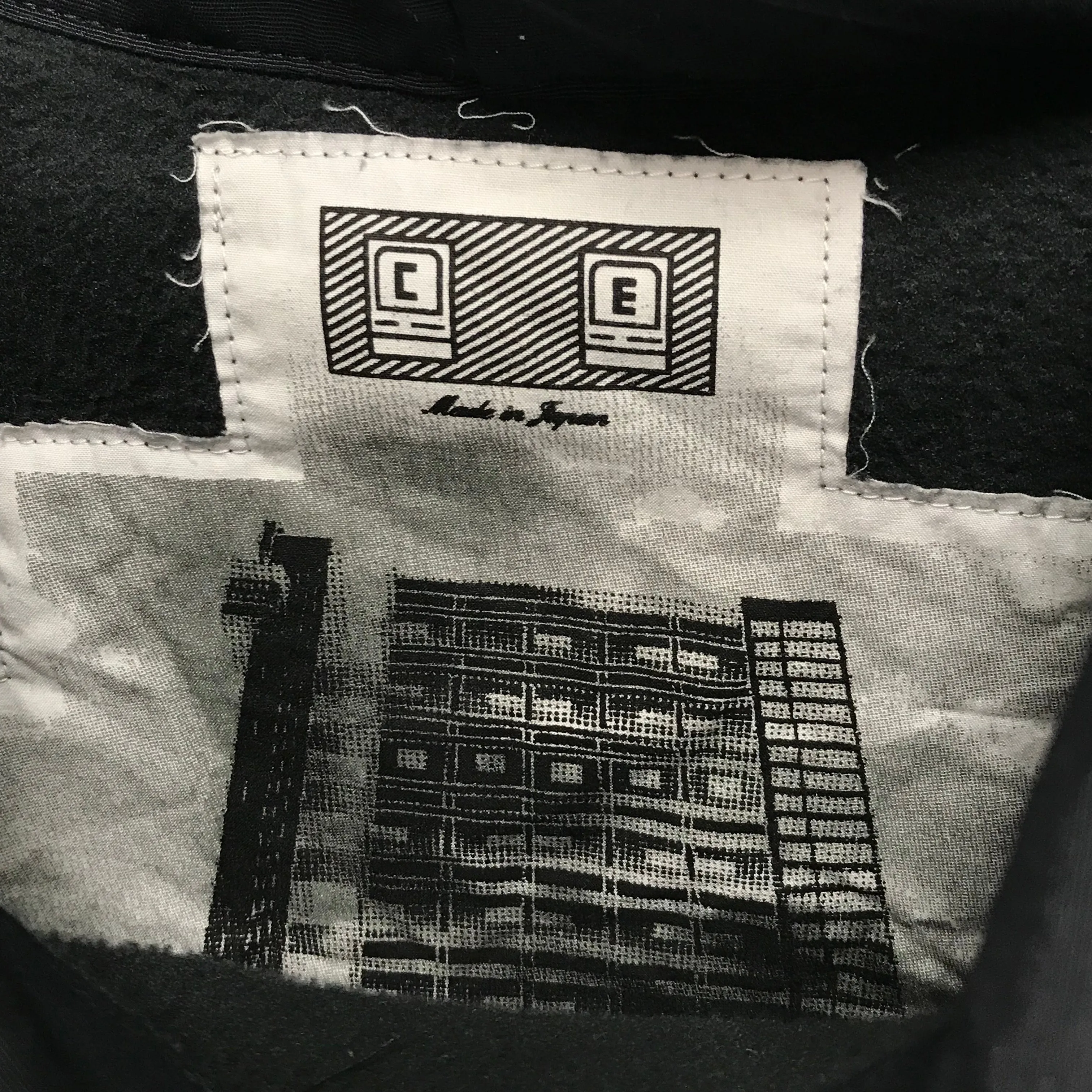 [S] Cav Empt C.E Fleece Pullover Black