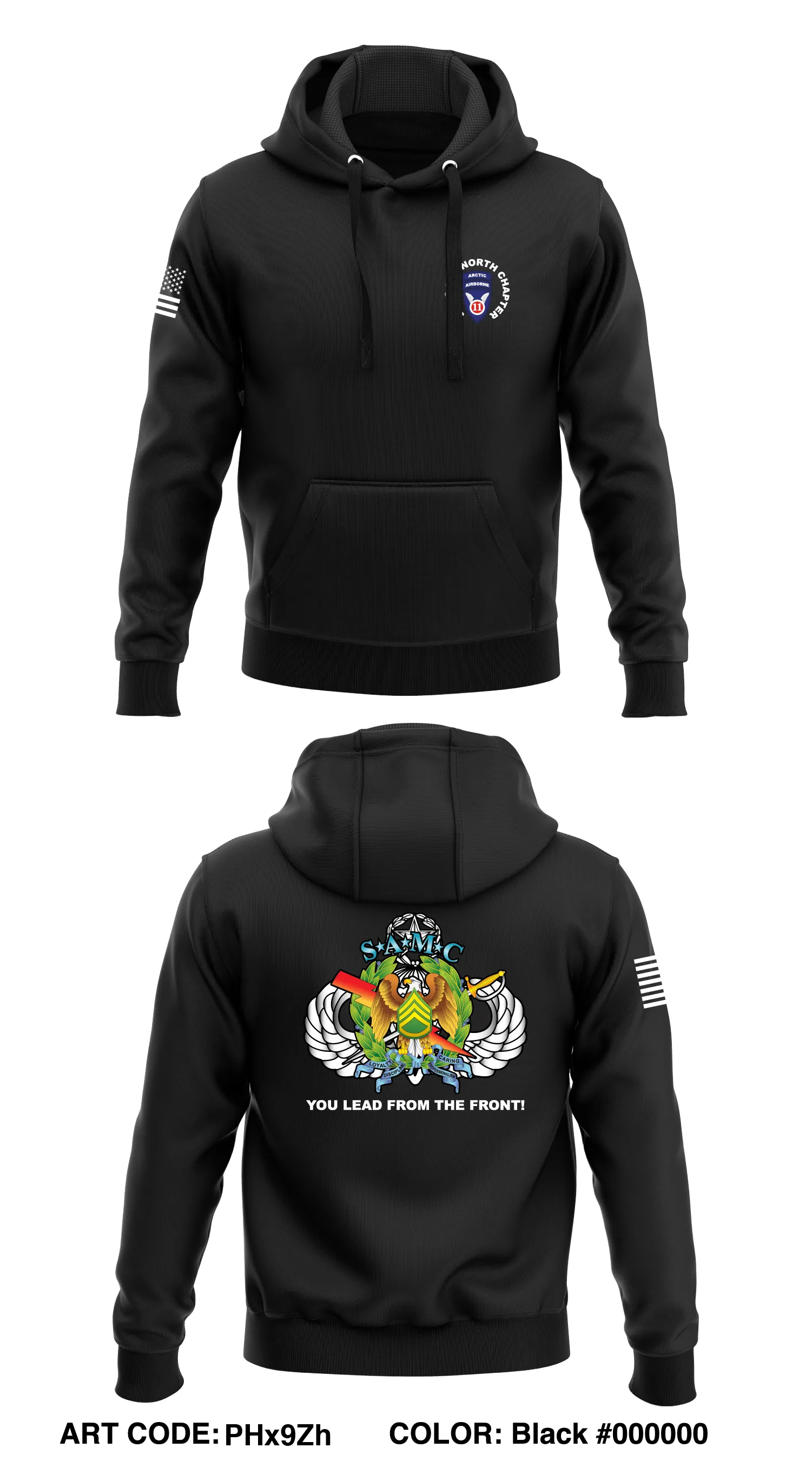 SAMC Far North Chapter  Core Men's Hooded Performance Sweatshirt - PHx9Zh