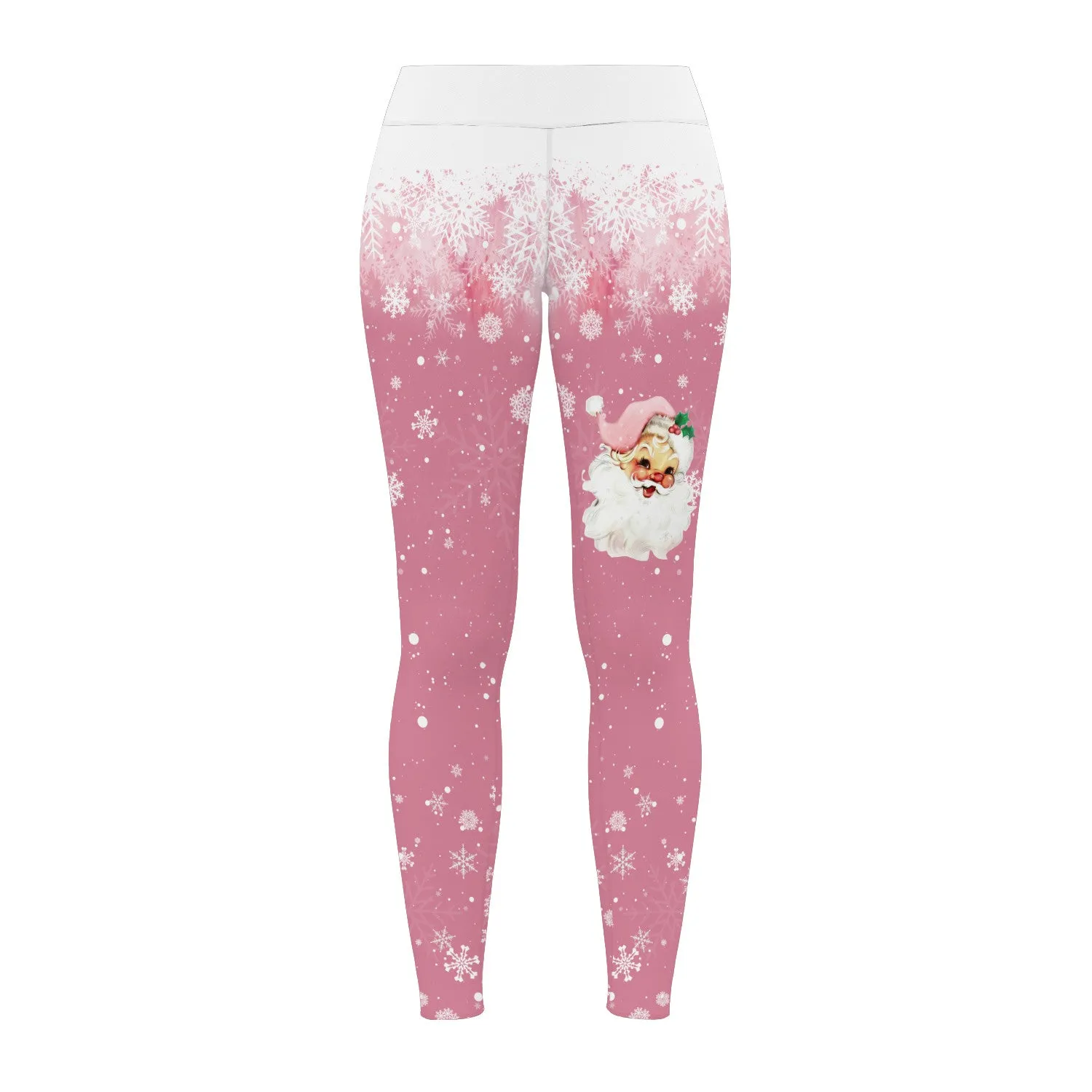 Santa Claus Christmas Legging Pet Apparel Gift For Women