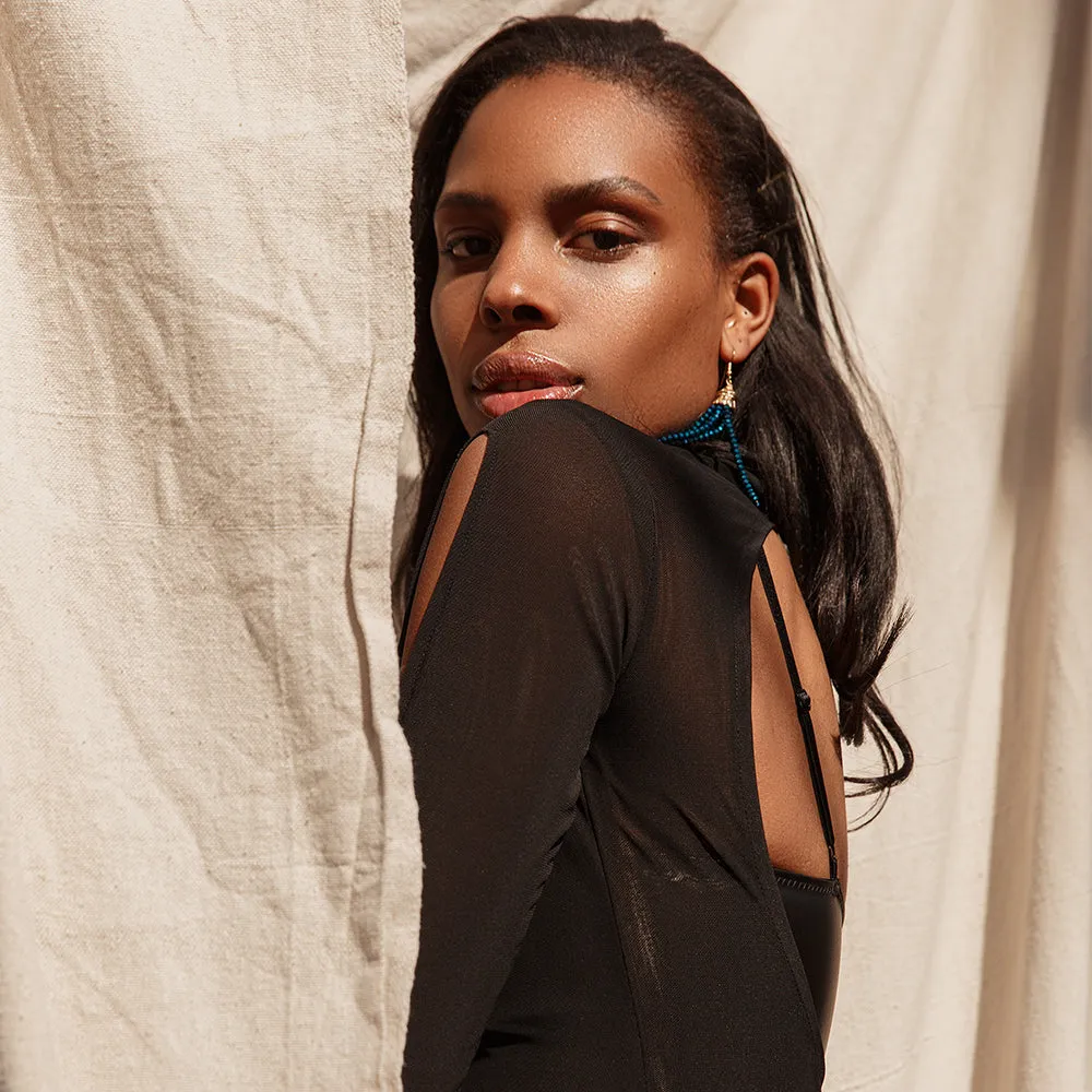 Sheer Turtleneck