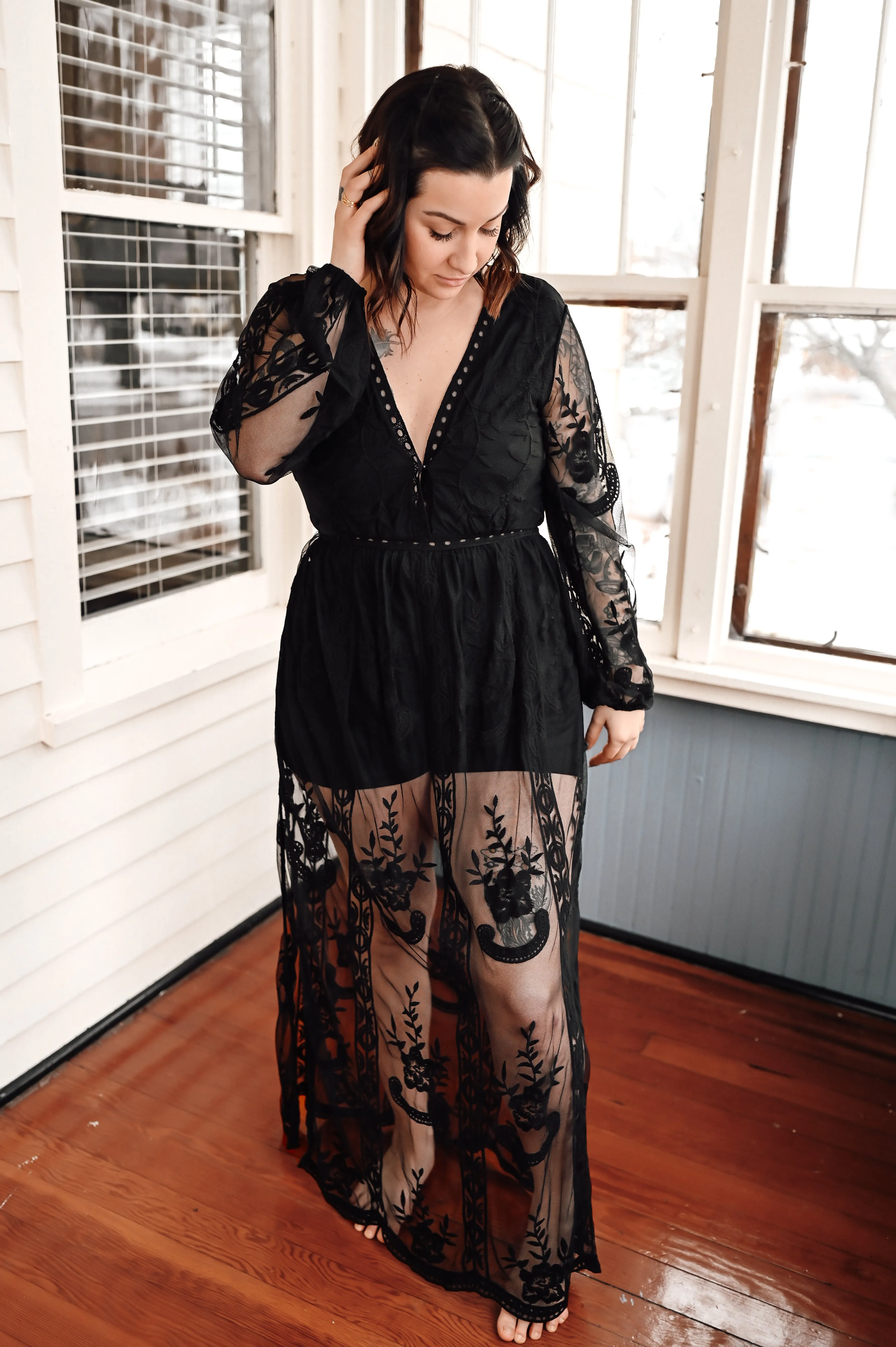 Sierra Lace Maxi Dress *FINAL SALE*