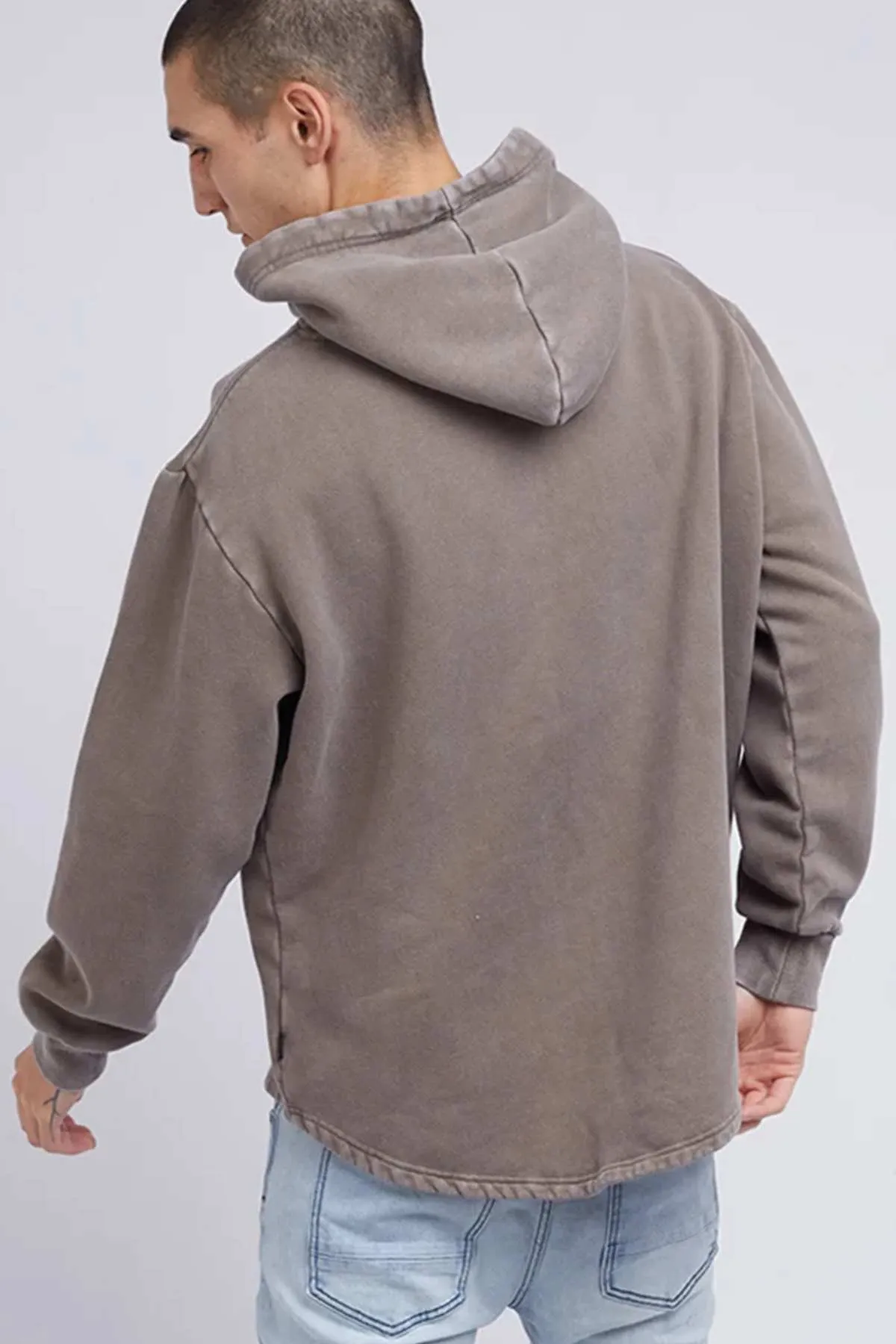 Silent Theory Curved Hem Hoody