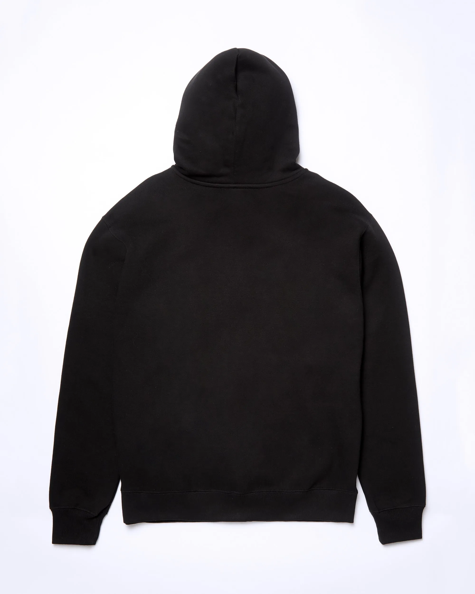 Single Stone Full Zip Hoodie - BLACK