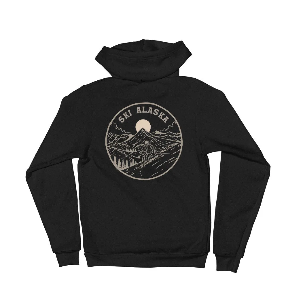 Ski Alaska Full-Zip Hoodie