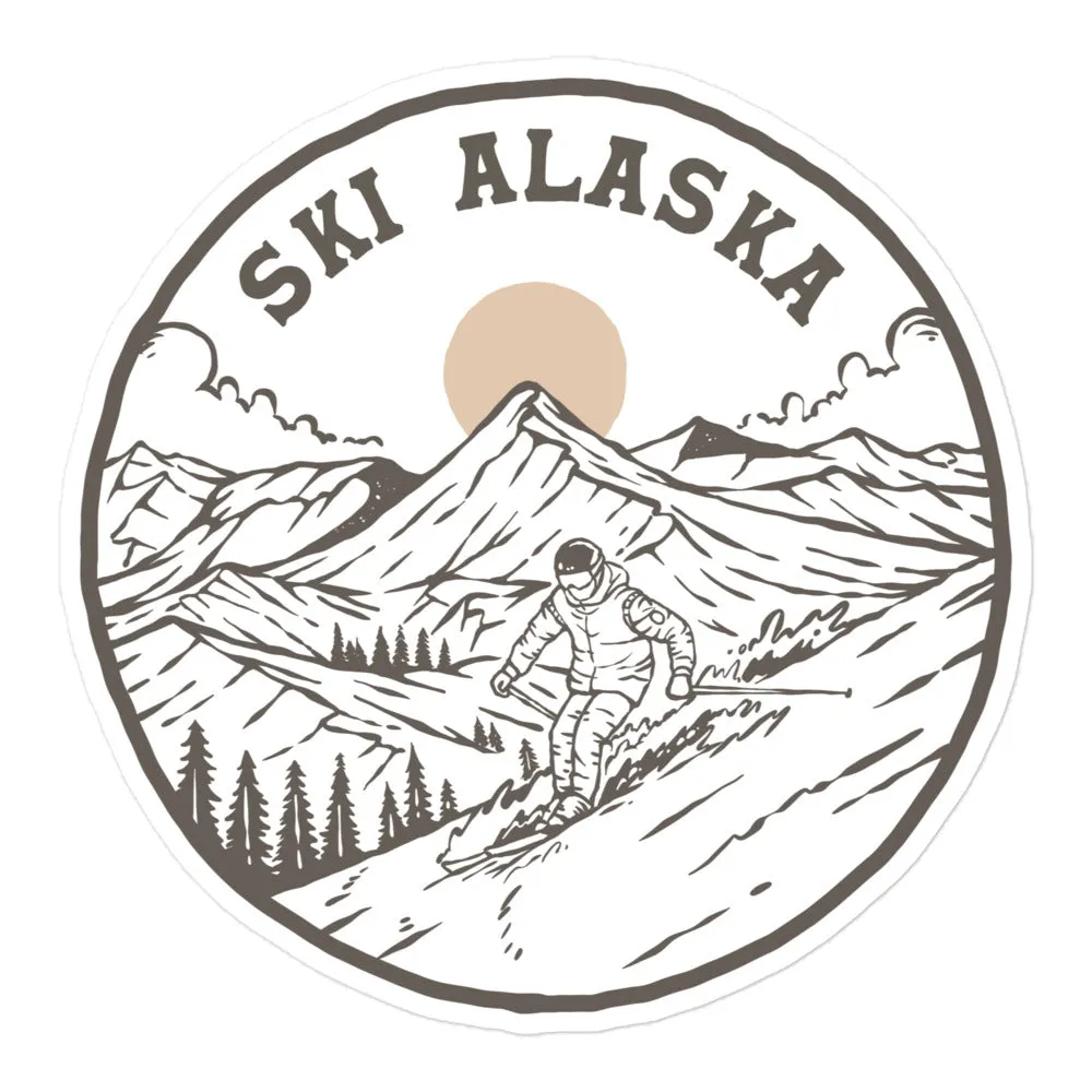 Ski Alaska Full-Zip Hoodie