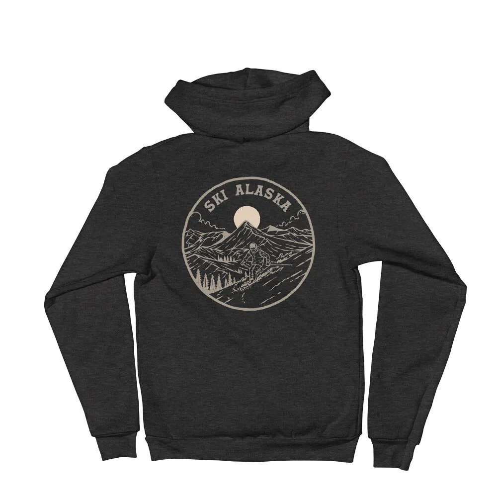 Ski Alaska Full-Zip Hoodie