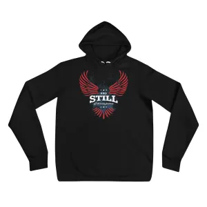 Soaring Champion on front, Be Your Beast on back, women's pull-over hoodie